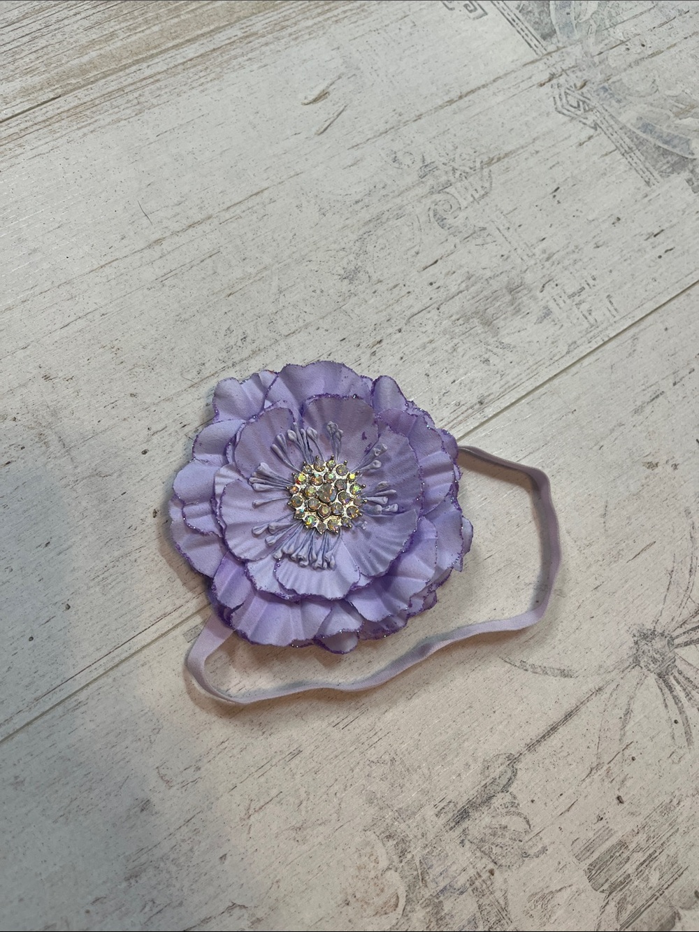 Tieks Lavender Purple Flower Topper Accessory